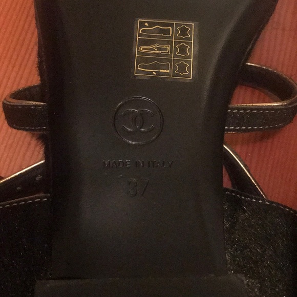 CHANEL leopard sandals - Picture 4 of 5